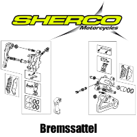SHERCO SE-R SEF-R Bremssattel vorn und hinten